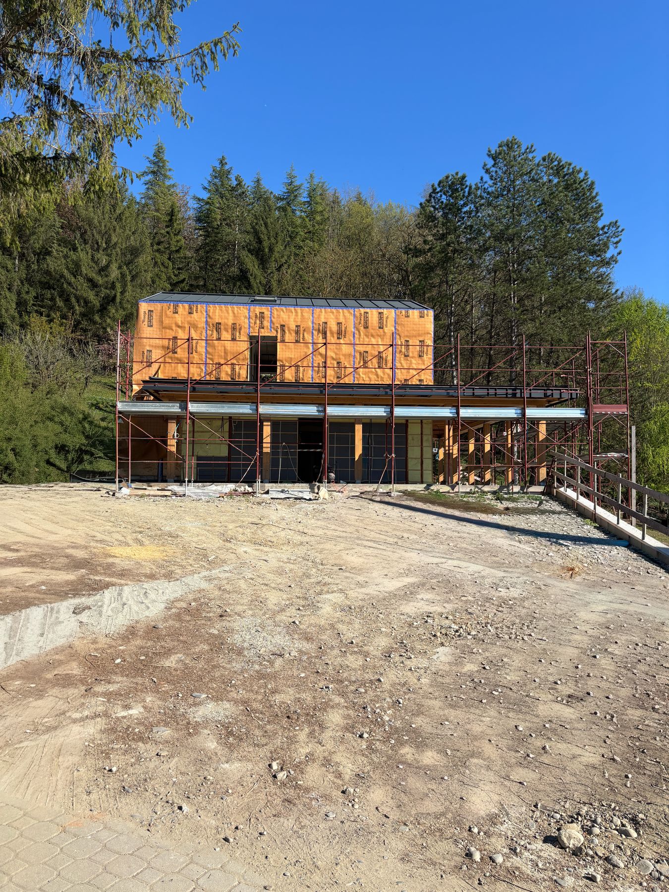Stato del cantiere prima del progetto